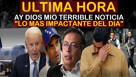 🔴SUCEDIO HOY! URGENTE HACE UNAS HORAS! MIRALO ANTES QUE LO BORREN - NOTICIAS VENEZUELA HOY