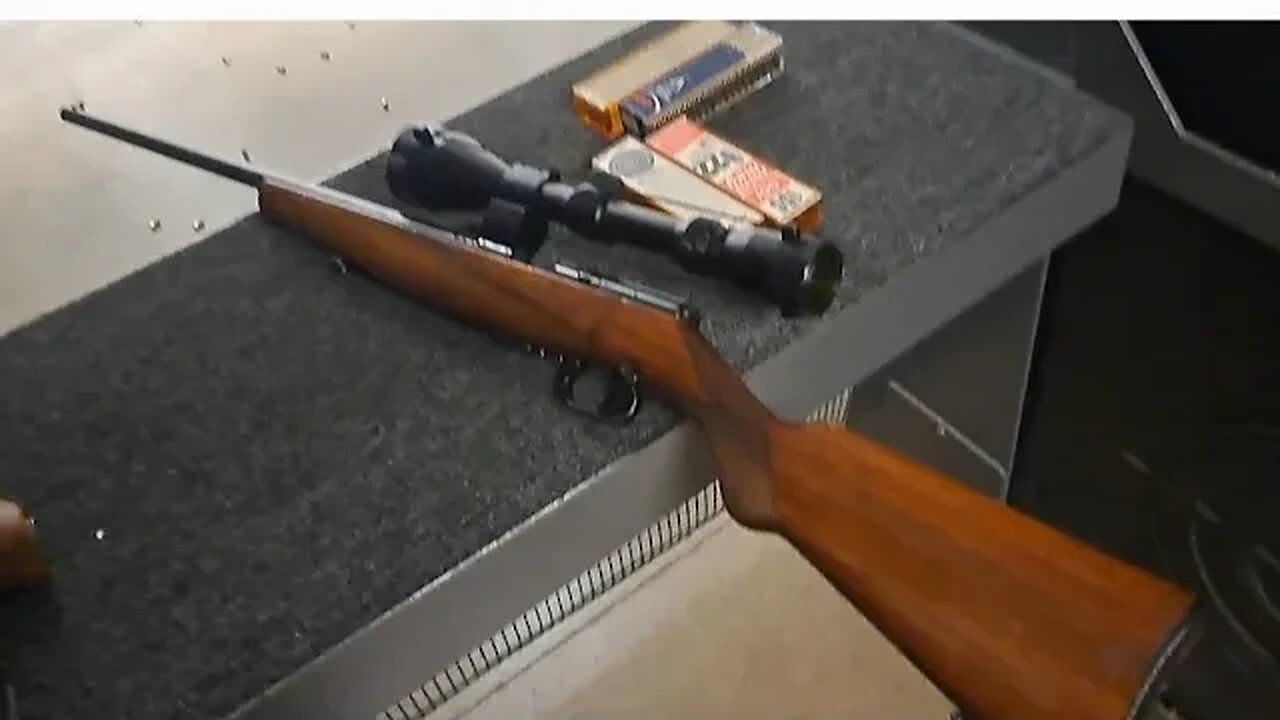 Beretta olimpia .22 caliber Italian training rifle.