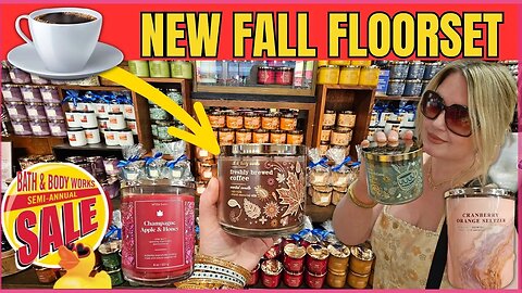 SAS DAY 20 | New Fall PREVIEW Floorset at Bath & Body Works | #bathandbodyworks #sas