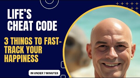 Life's Cheat Code: 3 Things to Fast-Track Your Success