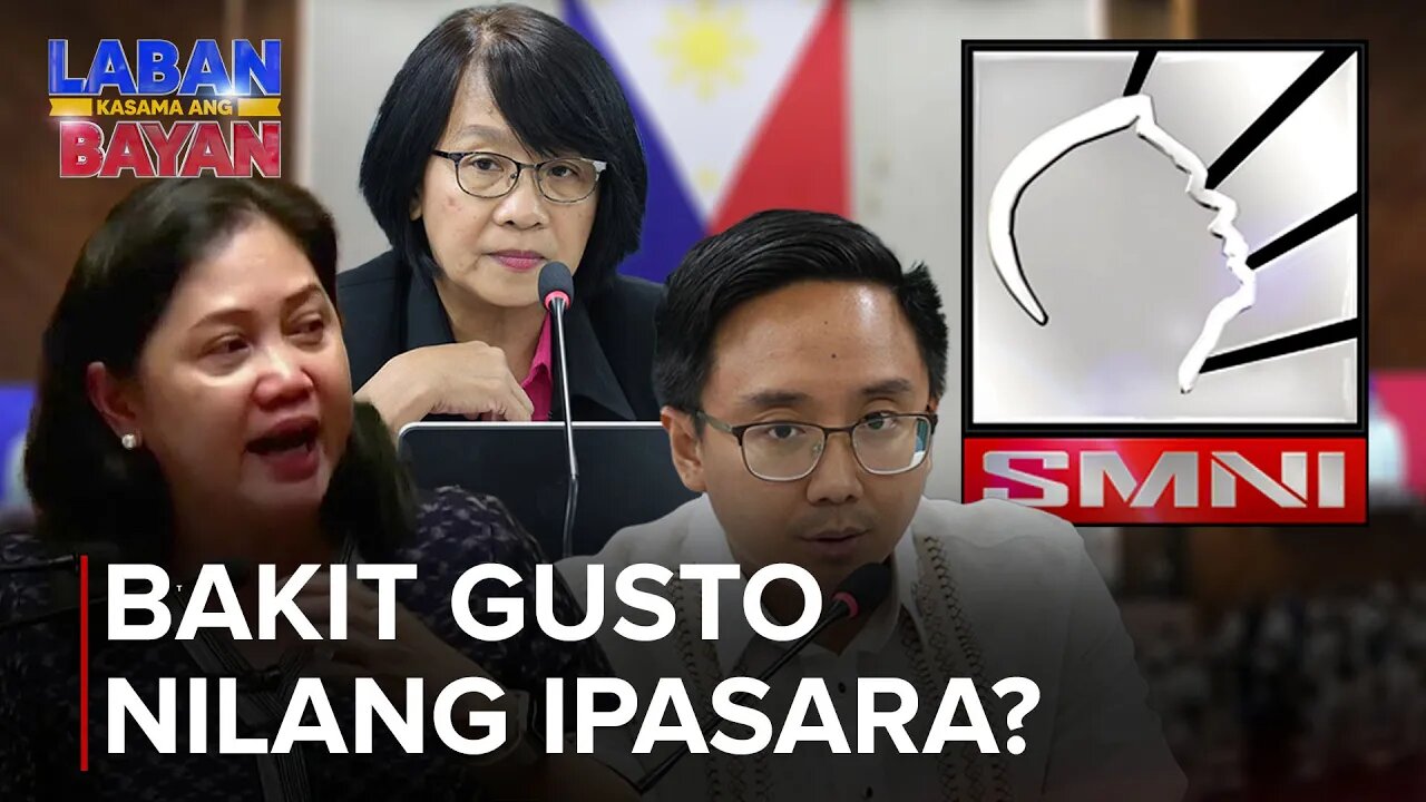 Bakit nga ba gustong ipasara ni France castro, Raoul Manuel at Arlene Brosas ang SMNI?