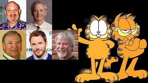 Animated Voice Comparison- Garfield (Garfield)