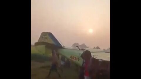 Indian army ka plane gir Bihar