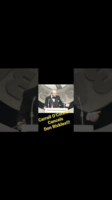 Carroll O’Conner Cancels Don Rickles