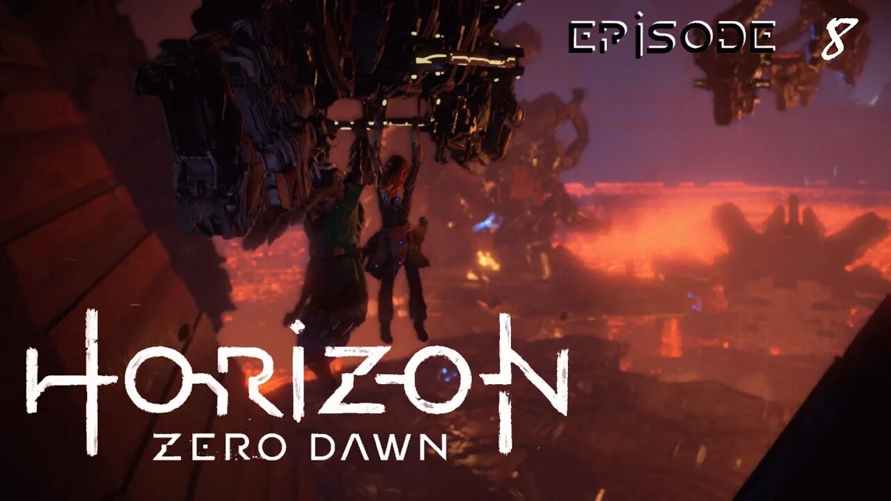 Horizon Zero Dawn Frozen Wilds DLC // CYAN - Firebreak - Part 2 // Episode 8 - Blind Playthrough