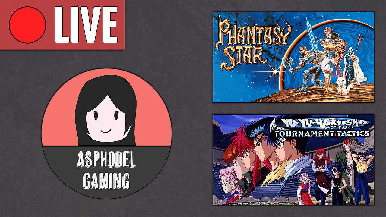 Retro Games - Starting the Original Phantasy Star | YuYu Hakusho: Tournament Tactics FINALE - Dark Mountain