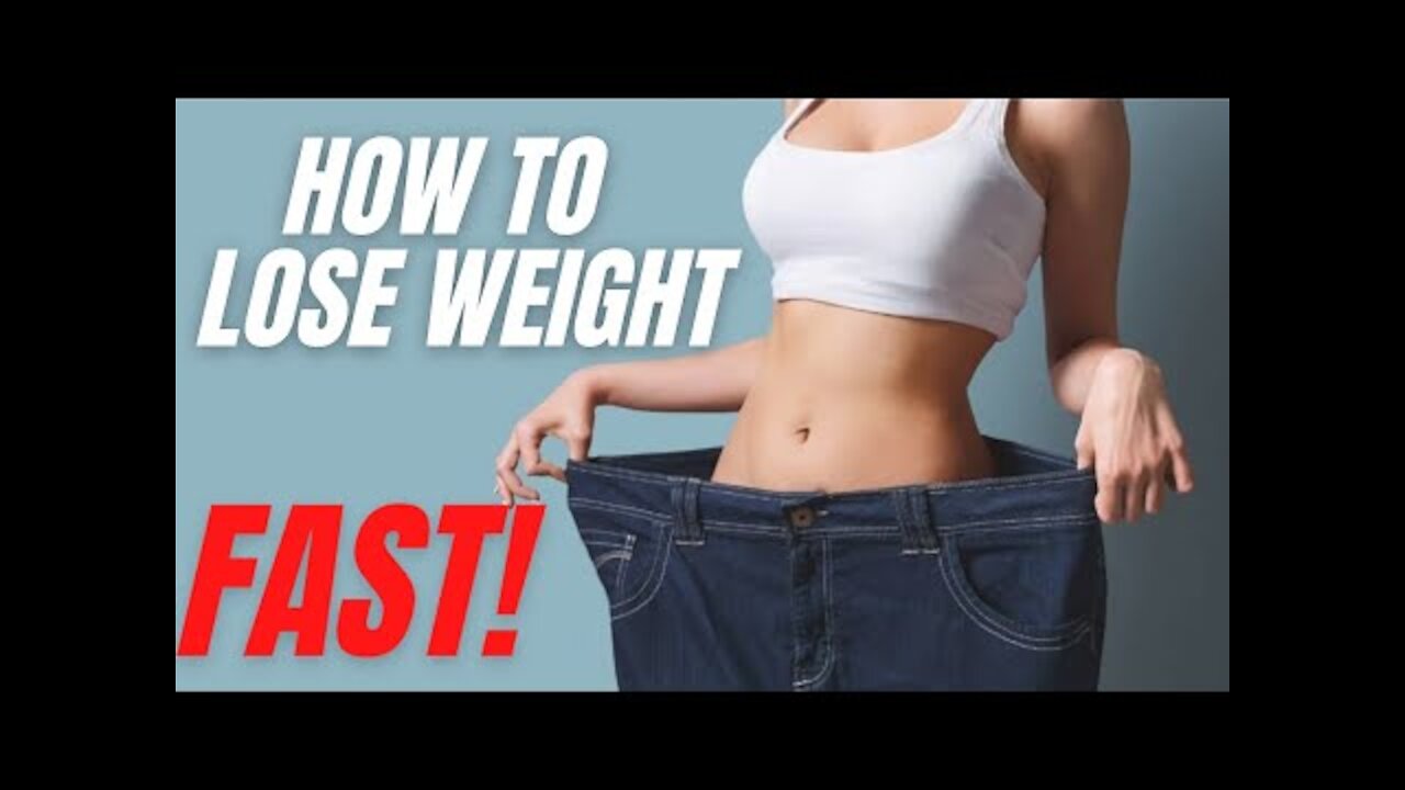 How To Lose Weight FAST | 3 Scientific Ways