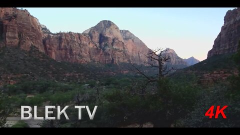 BLEK TV Presents : Zion National Park (Utah, United States) 4K Nature Tour