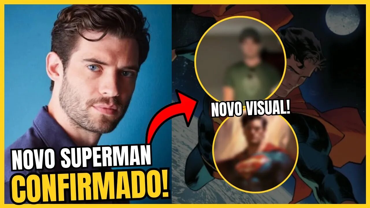 BOMBA! NOVO ATOR DO SUPERMAN ESCOLHIDO! DCU COMEÇOU! (DAVID CORENSWET CONFIRMADO)