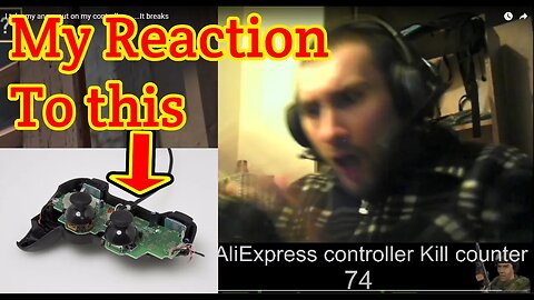 I enter the RAGE ROOM armed with only a controller (Damaged goods)