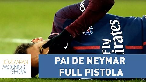 Por que o pai de Neymar está full pistola com a imprensa