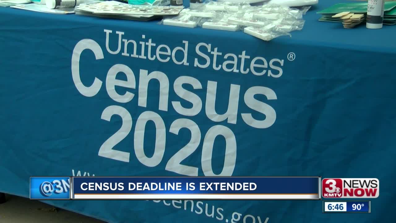 Census Deadline Is Extended