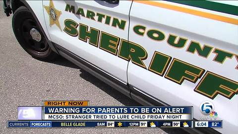 Warning for parents in Martin County