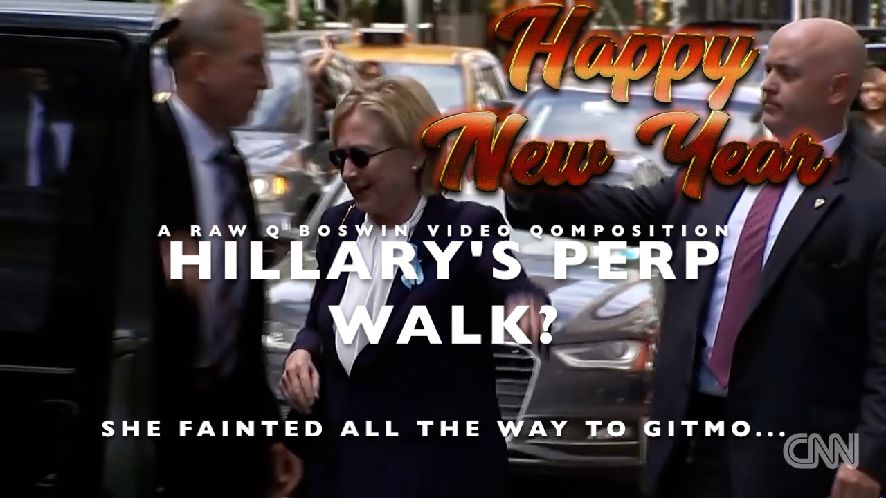 Did Hillary Clinton do her #PerpWalk on 911 on LIVE TV! ~ A #MusicalMeme