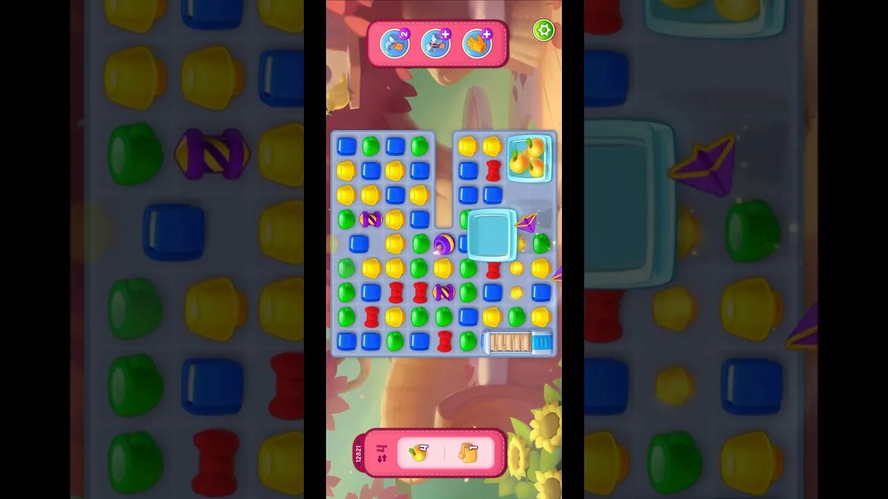 Shorts Playrix Homescapes Gameplay Walkthrough Level 12821-040