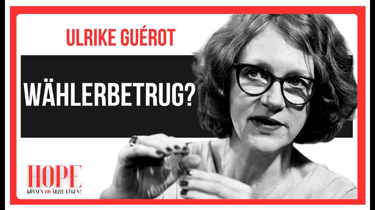 14.9.24🇩🇪🇦🇹🇨🇭🇪🇺 ☝️👉Ulrike Guérot – Wählerbetrug?