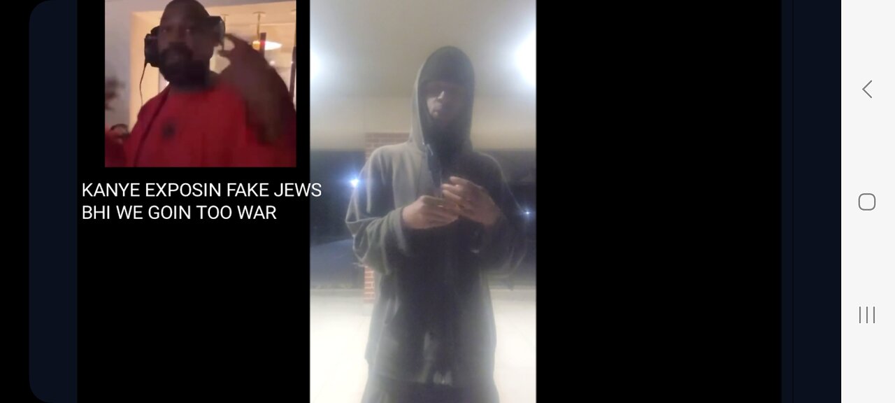 KANYE WEST EXPOSED DA INDUSTRY WIT DA FAKE JEW... HEWBREW ISRAELITES WE IN A WAR 💯💪🏾