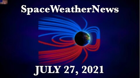 Auroral Anomaly, Another CME, Earth's Rotation | S0 News July.27.2021
