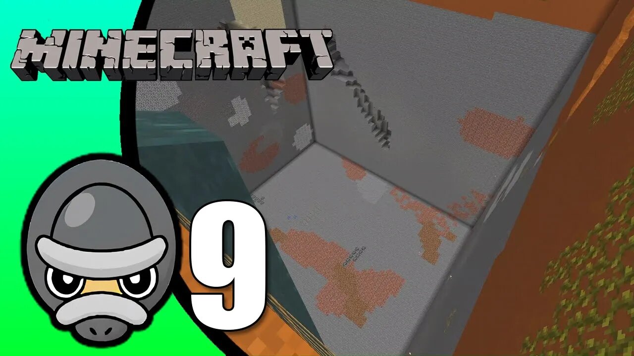 Digging a Giant Hole in Minecraft // Part 9