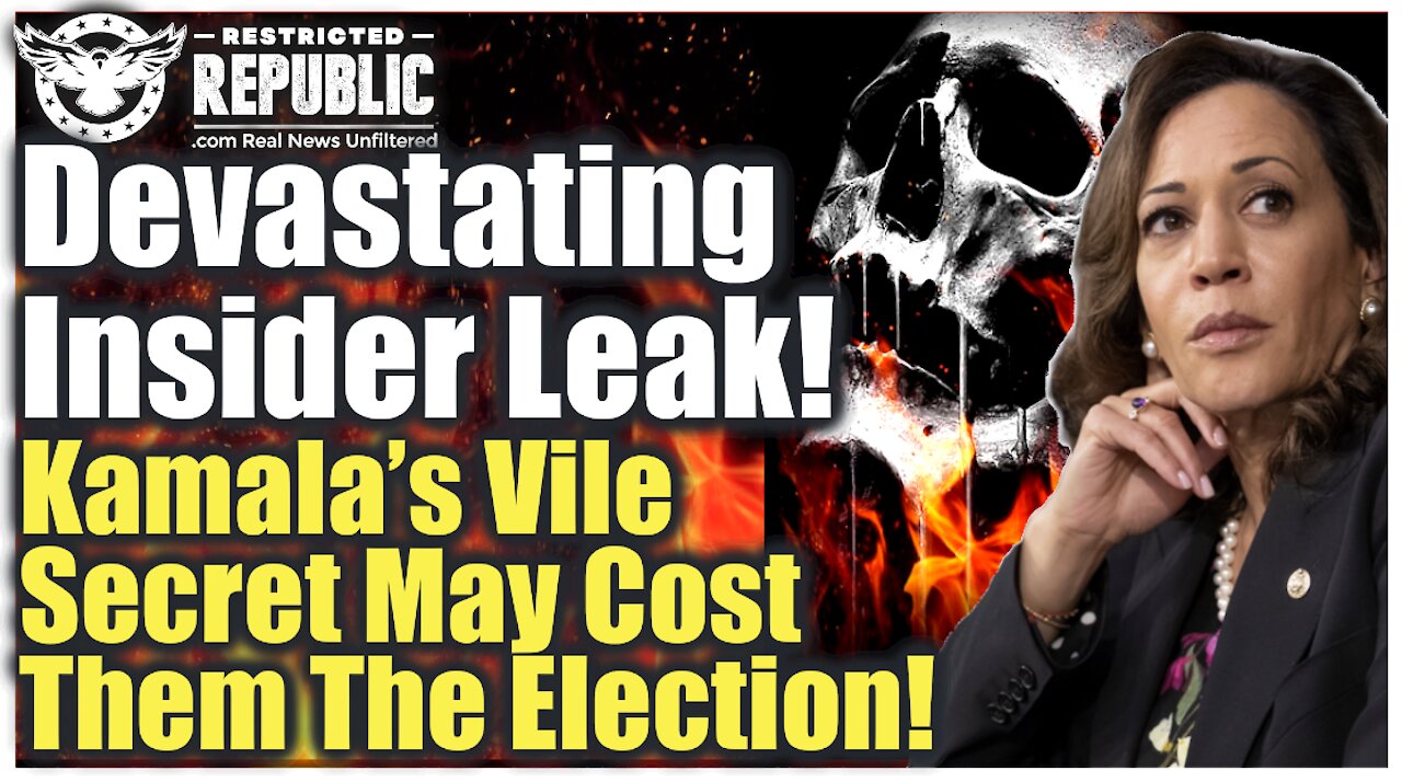 Devastating Insider Leak! Kamala Bombshell Secret May Have Just Cost Democrats The Election!