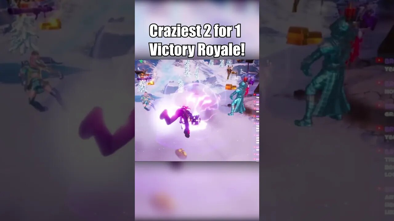 Craziest 2 for 1 Victory Royale! 😮 🔥