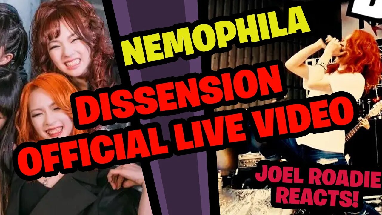 NEMOPHILA / DISSENSION [Official Live Video] - Roadie Reacts