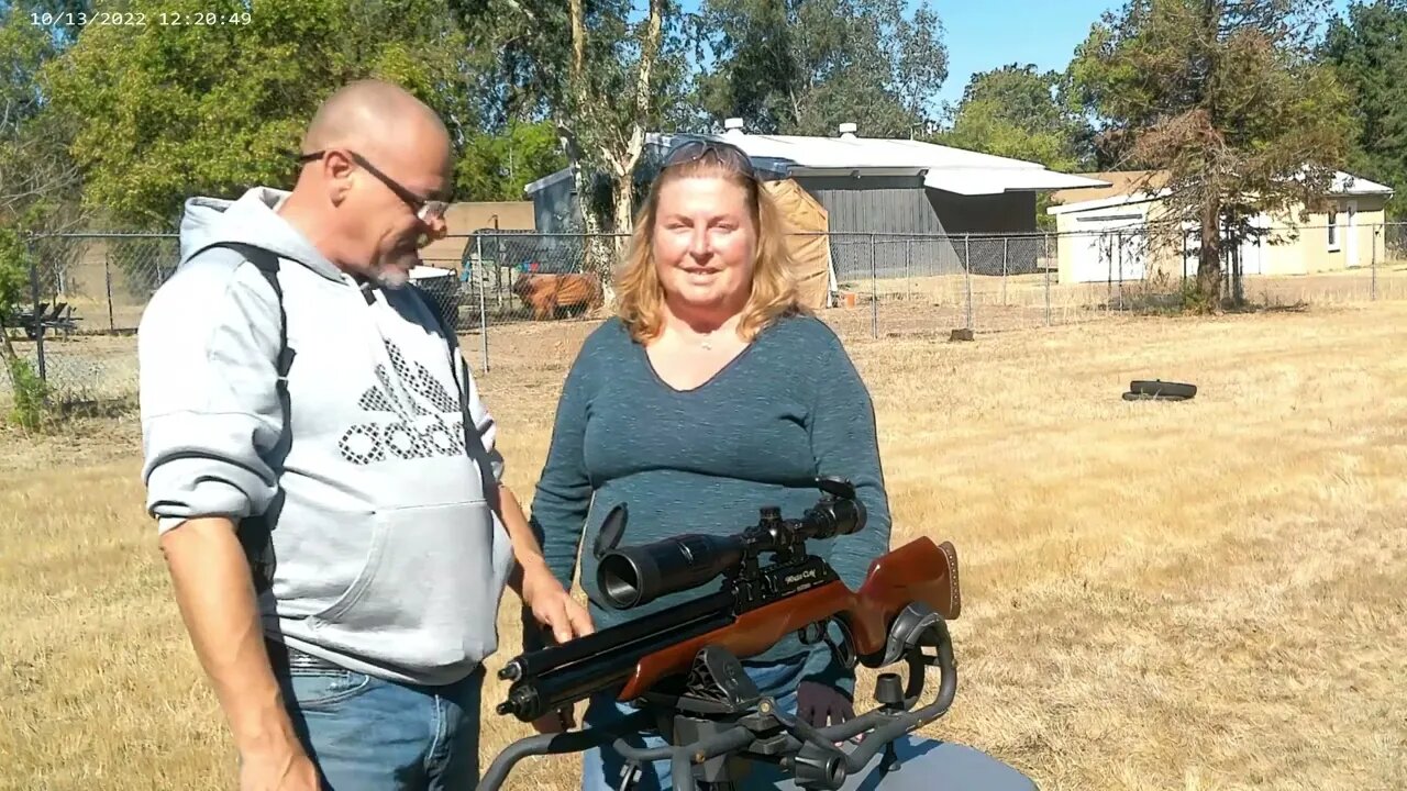 Christy Learns to Shoot the Seneca Eagle Claw