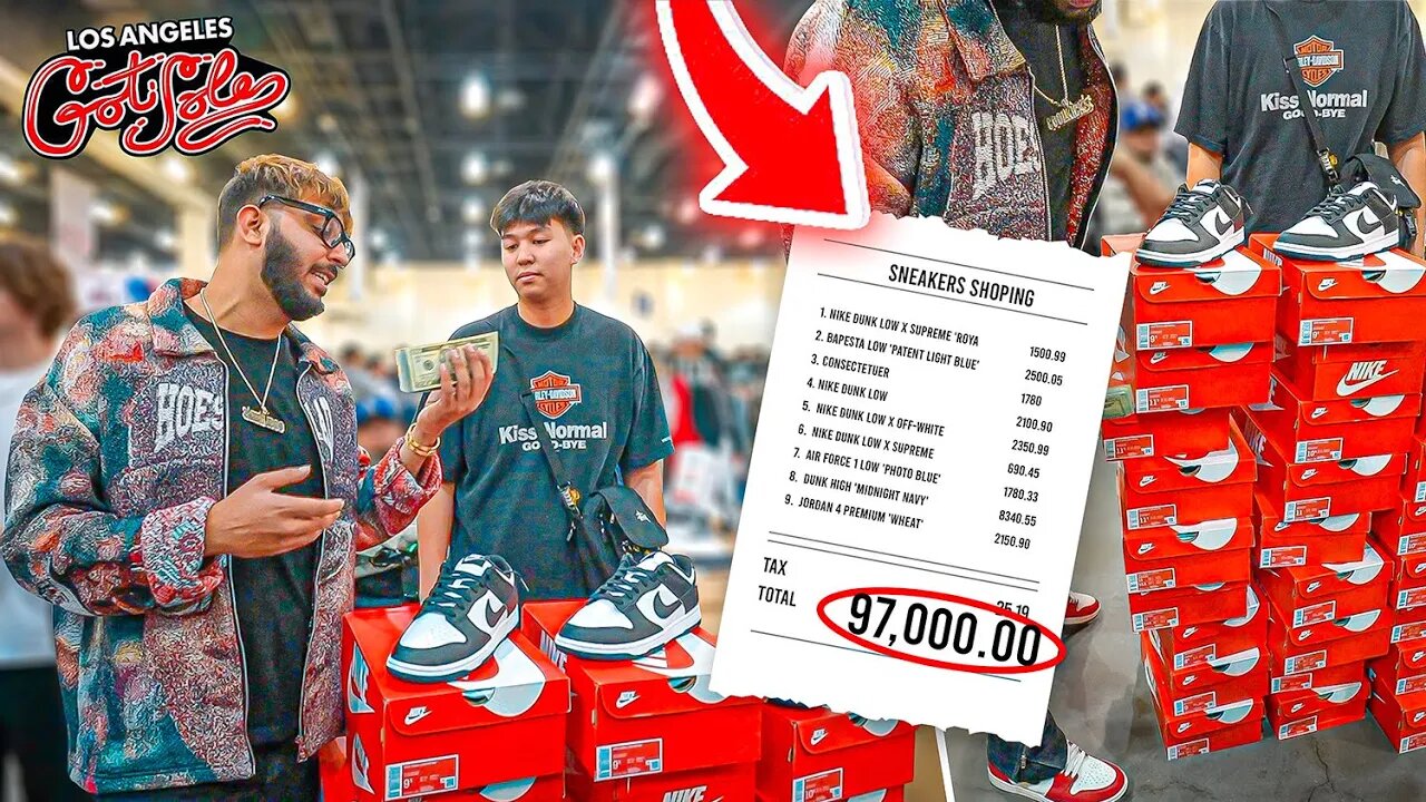 We spent $97,000 in 35 minutes