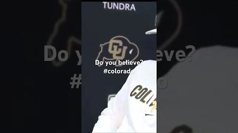 Do you believe now? What a win for #colorado and Coach Prime! #tcuvscu #wecommin