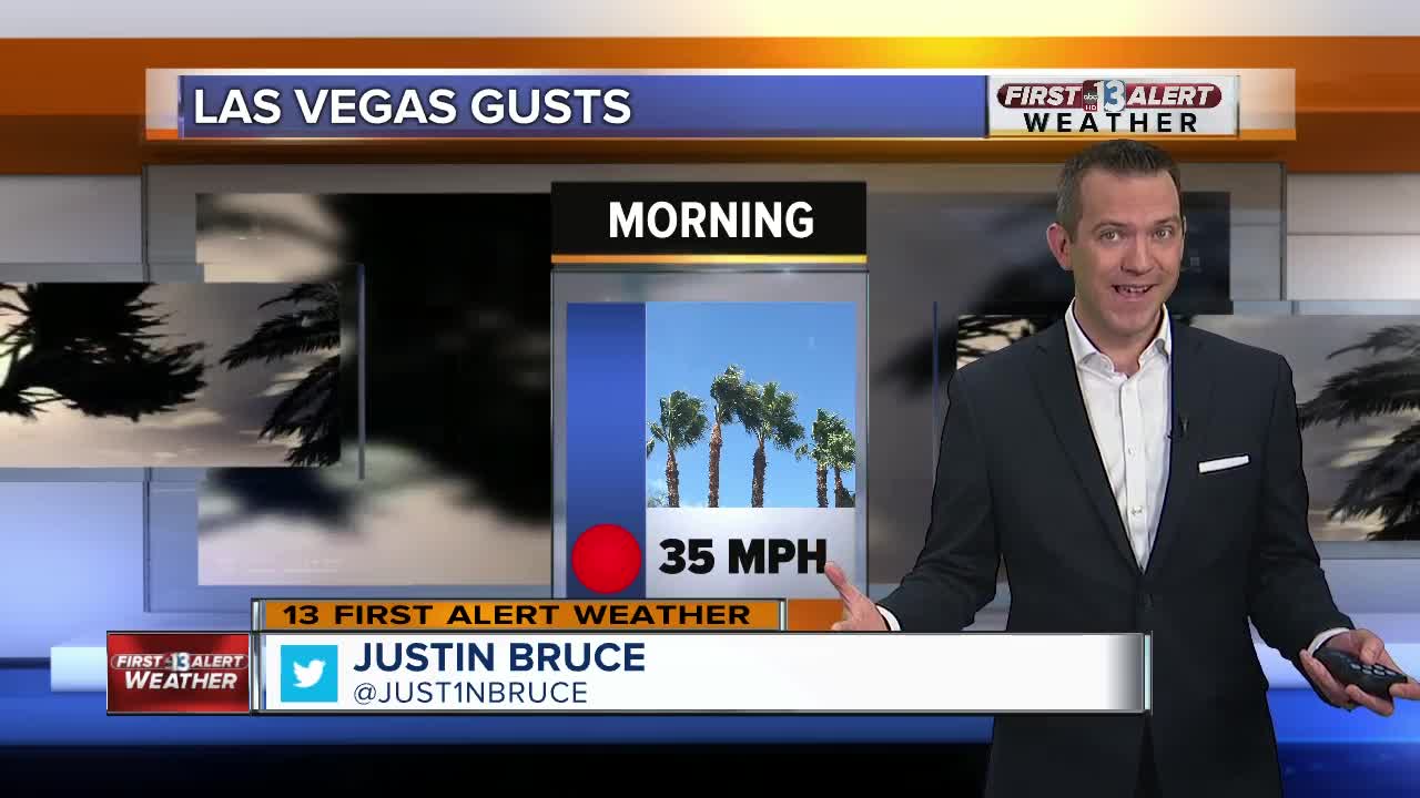 13 First Alert Las Vegas weather updated January 22 morning