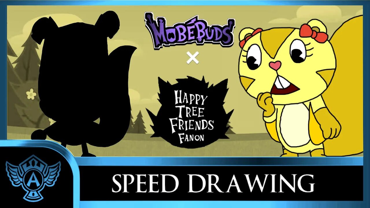 Speed Drawing: Happy Tree Friends Fanon - Victory | Mobebuds Style