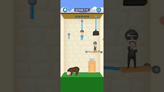 rescue cut rope puzzle 😎 #shorts