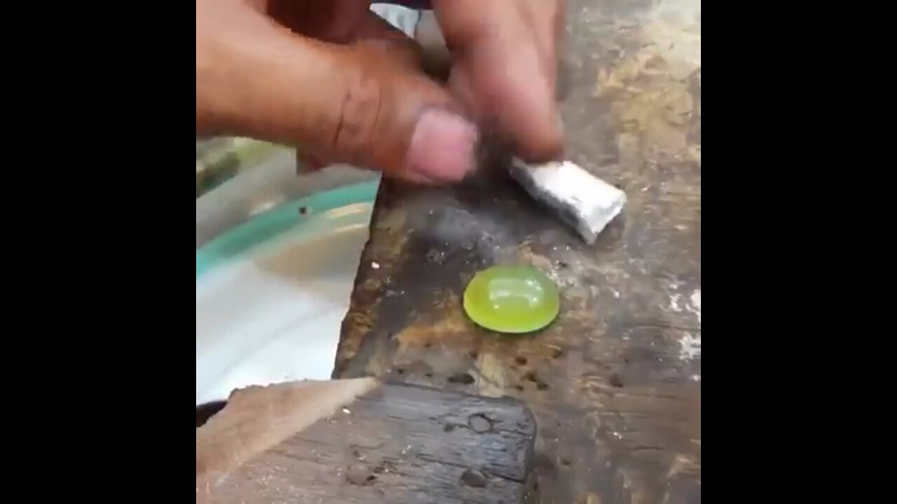 Awesome skills of making silver stone ring