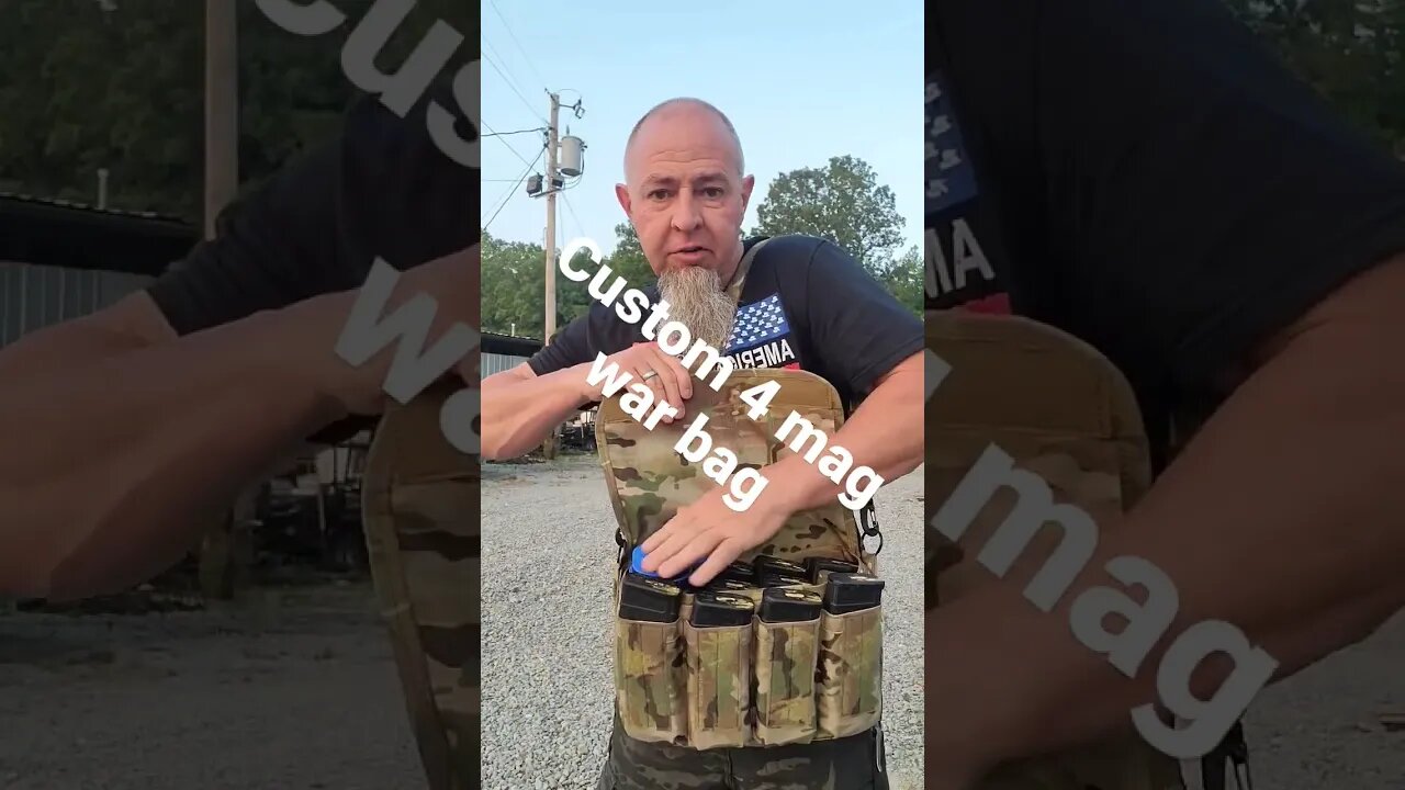 custom war bags. send email.