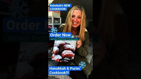 New! Hanukkah Cookbook!!!