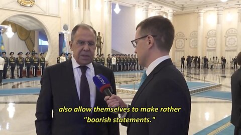 Lavrov: Western leaders allow themselves to make rather "boorish statements"