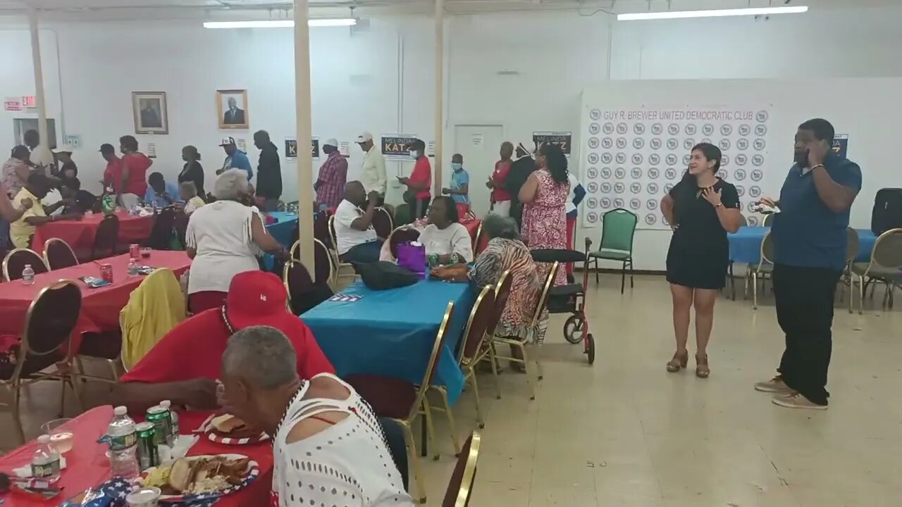 The #July4th #July4 Celebration inside the Guy R Brewer United Democratic Club hosted by @GRBUDC