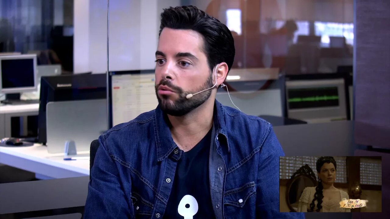 Ator português Pedro Carvalho fala de sua estreia em "Escrava Mãe"