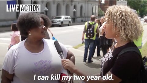 This Lady Believes in Abortion at Any Age