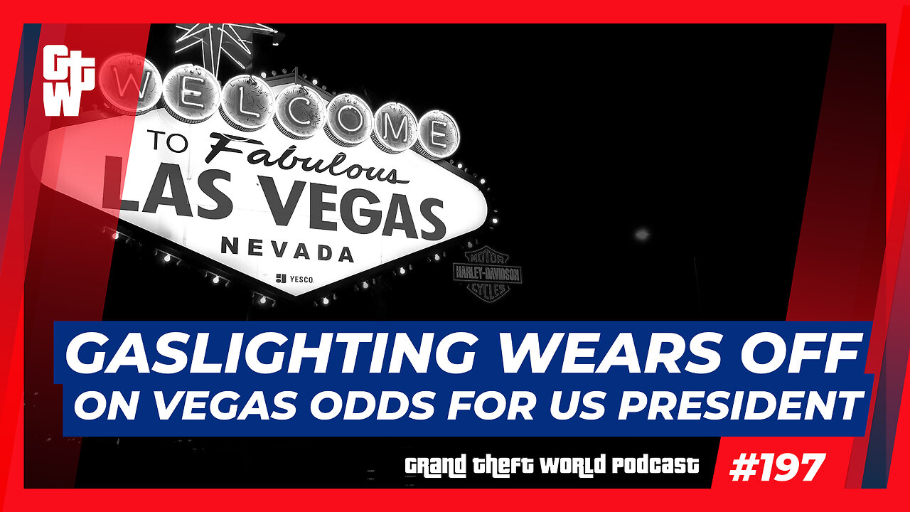 Gaslighting wears off on Vegas Odds for US President | #GrandTheftWorld 197 (Clip)