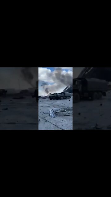 Battle Damage at Gostomel after the 25th