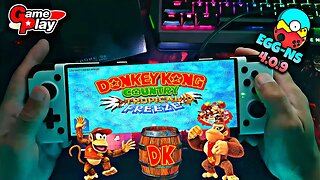 DONKEY KONG COUNTRY TROPICAL FREEZE: Game play teste no Egg NS emulator Switch Android 4.0.9