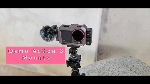 DJI Osmo Action 3 (Mounting Options)