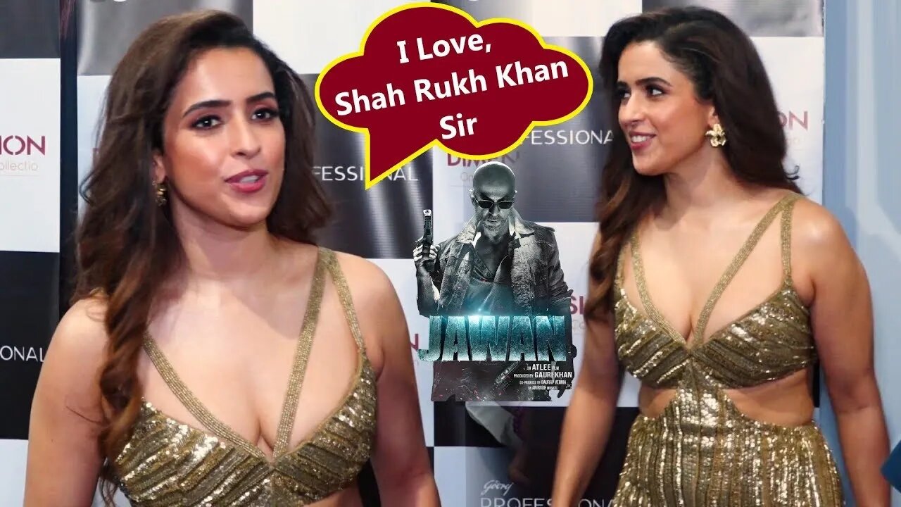 Shah Rukh Khan's Jawan Film's Actress Sanya Malhotra Ramp Walk❤️ 🔥 😍