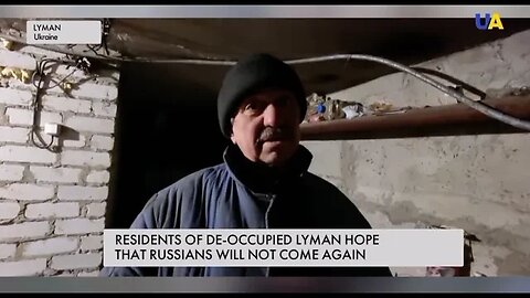 Residents of the de-occupied Lymon hope that the Russians do not return