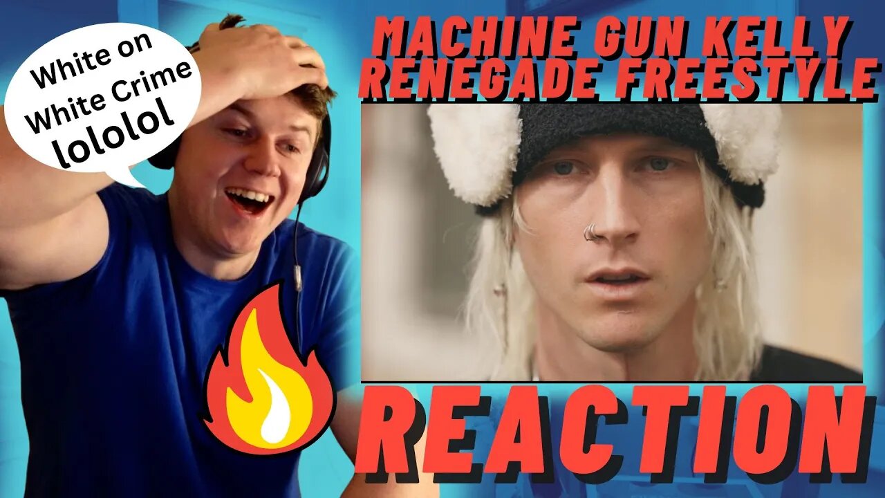 Jack Harlow DISS!!! Machine Gun Kelly - Renegade Freestyle | IRISH REACTION