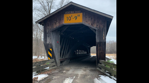 Benetka Road Covered Bridge Kingsville Ohio