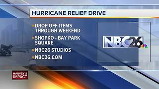 Shopko and NBC26 Hurricane Harvey Relief Drive begins Thursday