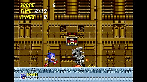 Sonic The Hedgehog 2 - Death Egg Zone (Final Boss)