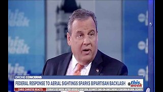 Chris Christie 'Wrong' to Claim Drone Activity 'Not Unusual'